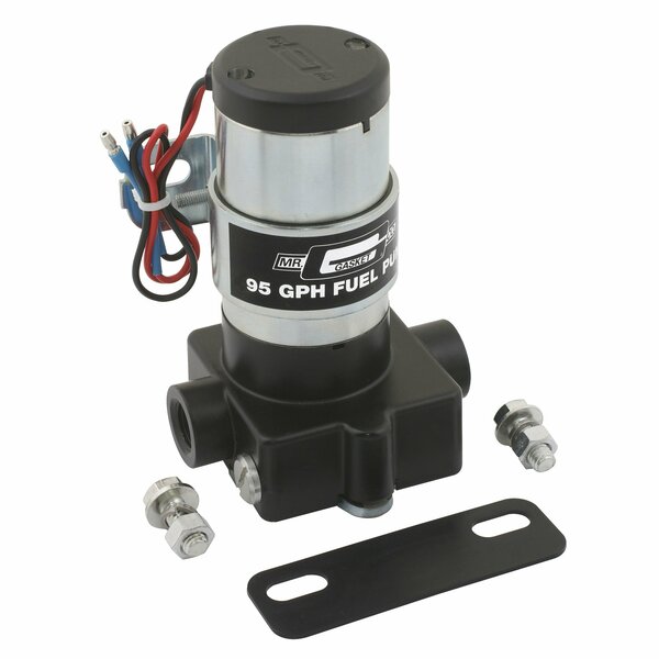 Mr Gasket 95 Gallons Per Hour 7 PSI Max Pressure 38 Inlet Outlet Rotor Vane Style Pump 95P